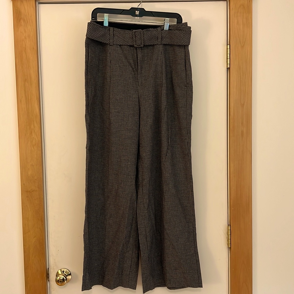 NWT Banana Republic rayon/wool blend wide leg trousers size 12P